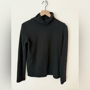 Zara Black Knit Turtleneck Sweater